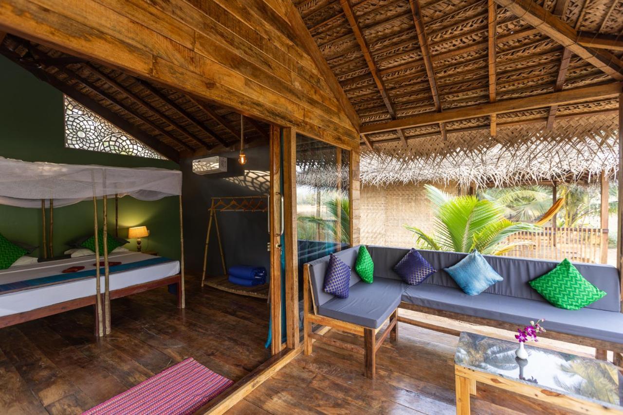 Bamboo Yoga Retreat Hotell Canacona Eksteriør bilde